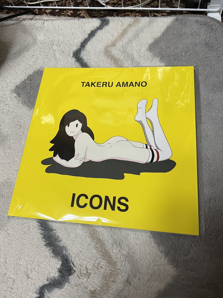 天野タケル ICONS 作品集 サイン入りオフセットプリント付き 限定