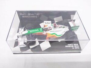 MINICHAMPS 1/43 フォース インディア メルセデス エイドリアン・スーティル SHOWCAR2010　ミニチャンプス　ミニカー　レーシングカーHB19