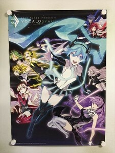 A56634 ◆Vocalospace feat.初音ミク/三輪士郎 B2サイズ ポスター 送料350円 ★5点以上同梱で送料無料★