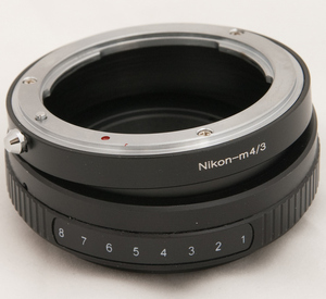  tilt possible Nikon Nikon F mount lens - micro four sa-z mount adaptor 