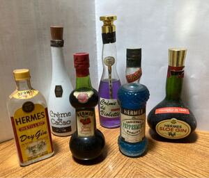 ヘルメス古酒ミニチュアボトルまとめ売り 古酒ミニボトル