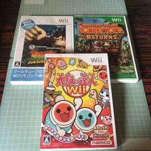 太鼓の達人WiiとドンキーコングWiiのセット Wiiソフト