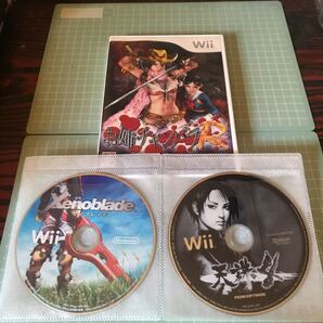 お姉チャンバラレボリューションとゼノブレイドと天誅4のセット Wii