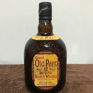 grand old parr 12 years scotch whisky オールドパー デラックス 特級 古酒 未開栓