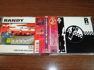 RANDY 2作★THERE'S NO WAY~1st/NO CARROTS FOR~日本限定盤/SWEDEN 高速MELODIC*nofx propagandhi lagwagon no fun at all satanic surfers