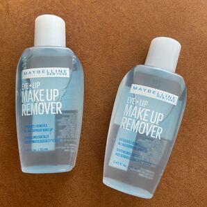 MAYBELLINE (メイベリン) アイ+リップ メイクアップリムーバー クレンジング 70ミリリットル 2本