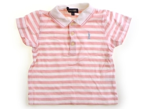 イーストボーイ EASTBOY Tシャツ・カットソー 100 女の子 ホワイト・ピンク・ボーダー 子供服 ベビー服 キッズ（989408）