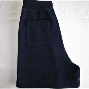 ★古着 2017年 BAYFLOW ベイフロー スウェットショートパンツ 裏ボア サイズ2(S) ネイビー 紺 ひざ上丈 アダストリア レディース 女性用★
