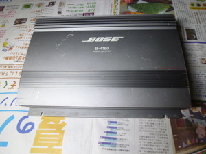 BOSE sound. ... analogue .. thickness . fat sound!! Bose BOSE B-4160 rare strut power amplifier 4/3/2ch 1 week guarantee have delivery is cheap ....