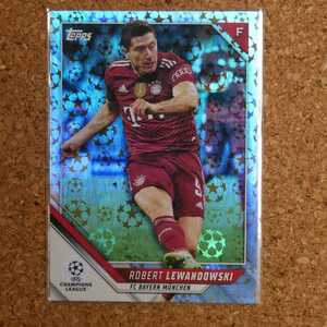 Topps uefa champions league Robert Lewandowski トップスウエファチャンピオンズリーグ ロベルトレヴァンドフスキ バイエルン soccer