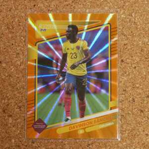 panini donruss soccer Davinson Sanchez パニーニドンラスサッカー ダビンソンサンチェス コロンビア トッテナム スパーズ