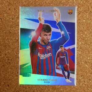 Topps FC Barcelona Official Team Set Gerard Pique 275シリ トップスバルセロナチームセット ジェラールピケ スペイン