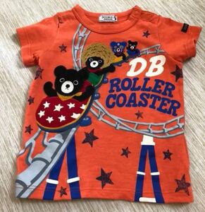 ミキハウス ダブルビー Tシャツ80 DOUBLE MIKIHOUSE