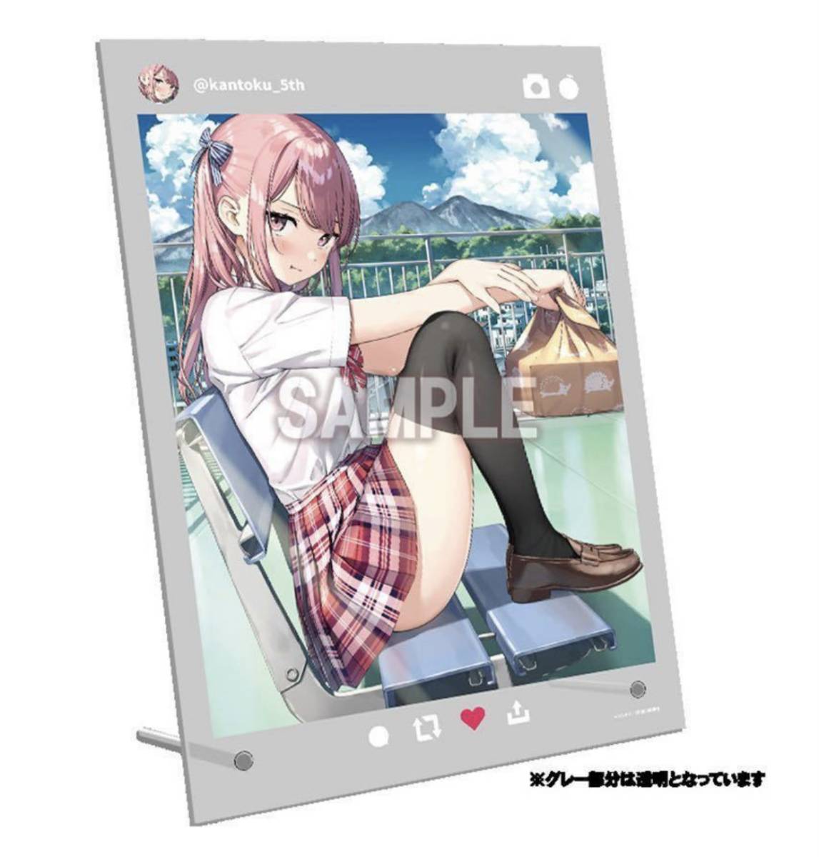 うりぼうざっか店 B4キャラファインアクリル たにはらなつき-