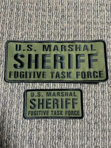 US marshal patch us TASK FORCE マーシャル　sheriff シェリフ パッチ タスクフォース