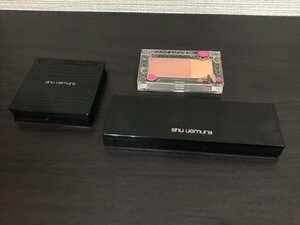 ■【YS-1】 シュウウエムラ shu uemura 3点セット ■ アイシャドウ チーク フェイスカラー 【同梱可能商品】K■