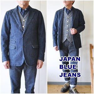 JAPAN BLUE JEANS ジャパンブルージーンズ　 デニムテーラードジャケット　 395761 　サイズM