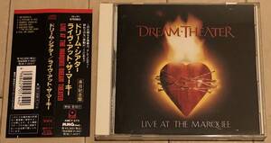 CDアルバム Dream theater(ドリーム・シアター)/ Live at The Marquee(ライブ・アット・ザ・マーキー)国内盤帯付き