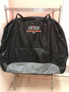 sciconsi- темно синий BLK черный чёрный велосипед сумка сумка для велосипеда велосипедный несессер дыра есть 