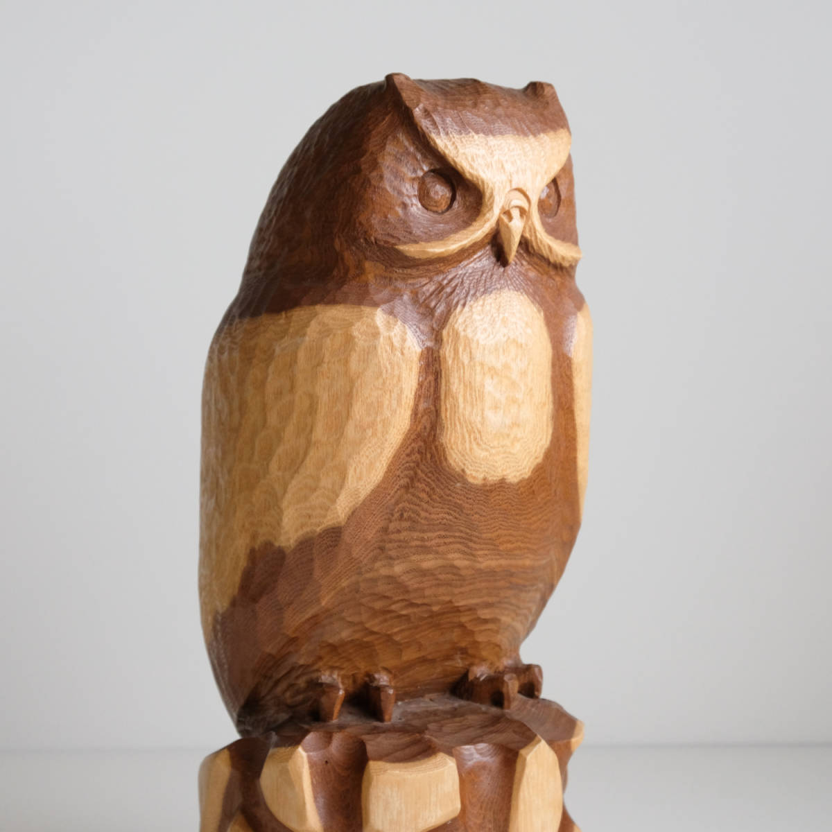 ヤフオク! -木彫り 彫刻 フクロウの中古品・新品・未使用品一覧
