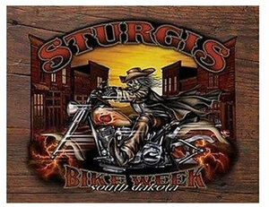 Sturgis - Wild Bill '05 ★ Tin Signs（ブリキ看板）【並行輸入品】
