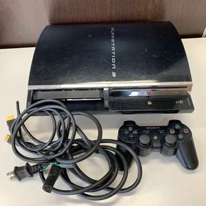 【F0621】PlayStation3 プレイステーション3 プレステ3 CECHA00 初期型 本体 ゲーム機 コントローラー付 動作未確認 PS3