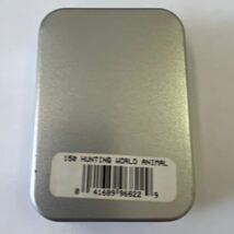 【T0627】ジッポー ライター ZIPPO ジッポライター オイルライター ハンティングワールド コラボ 箱付き 未使用品 ブラックアイス？_画像6