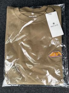 スノーピーク 雪峰祭限定 カーキ アメニティードーム サイズ L ワッペン Amenity Dome Tshirt Khaki