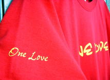 M-69 オリジナル One Love ワンラブ Tシャツ レゲエ ルーツ ラスタ M_画像2