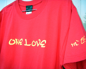 M-69 オリジナル One Love ワンラブ Tシャツ レゲエ ルーツ ラスタ M