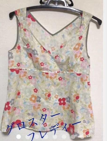 タンクトップ 花柄 fredy M