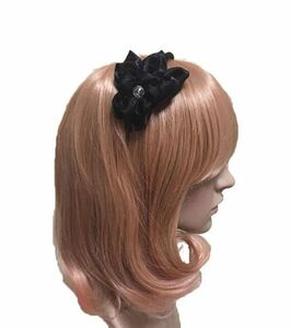 DCK001　ロリータ ・リボン ヘッド・ ゴスロリ レース ヘアアクセサリー・ 髪飾り・ フラワーカチューシャ・ ヘアアクセサリー