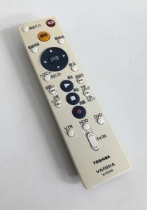 RMC-033【動作品】TOSHIBA 東芝 VARDIA レコーダー リモコン SE-R0368 消毒済み