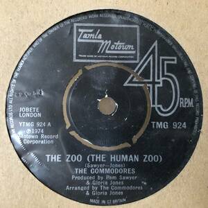 The Commodores / The Zoo (The Human Zoo) 7&#34; Tamla Motown