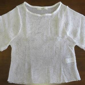 【ANOTHER EDITION 涼しげなスケスケの半袖サマーニット】アナザーエディション★型番5618-199-0242★ユナイテッドアローズ