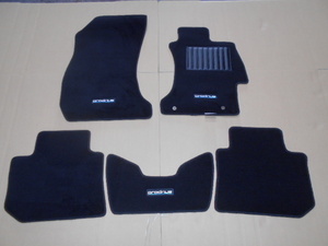 PRODRIVE made floor mat black 5 sheets for 1 vehicle (SUBARU WRX STI VAB type car )* build-to-order manufacturing goods * postage extra .