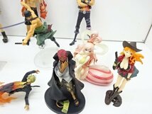 26YK●#2 ONEPIECE ワンピース フィギュア まとめ売り ルフィ エース ゾロ ナミ ローなど 箱無し ジャンク_画像5