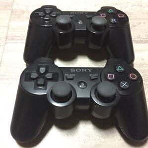 ★動作良品即決★分解清掃済み★PS3 SONY純正品 コントローラー デュアルショック3 2台セット