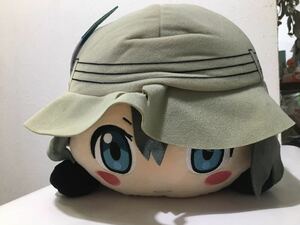 値下げ　美品 けものフレンズ メガジャンボ　寝そべりぬいぐるみ かばん かばんちゃん 220602