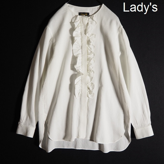 ヤフオク! -「ドゥロワー フリルブラウス」(女性用) (ドゥロワー)の