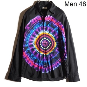 x3561P VDRIES VAN NOTEN Dries Van Noten V 19AW Thai large cotton regular color shirt black black 48 spring ~ autumn rb mks