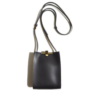 K1312R45 VZANCHETTI The n che tiV 20AW Cross body bag black / leather shoulder bag black rb mks