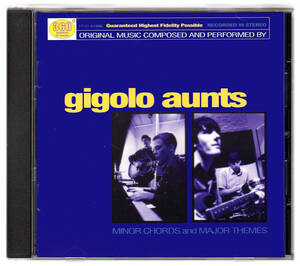 《CD US盤》 GIGOLO AUNTS　minor chords and major themes　ジゴロ・アンツ　1999年作　ギターポップ名門バンド最高傑作必聴クラス