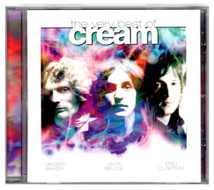 《CD US盤》 CREAM　very best of　クリーム　1995年発表　リマスター　Eric Clapton　Jack Bruce　Ginger Baker　Felix Pappalardi