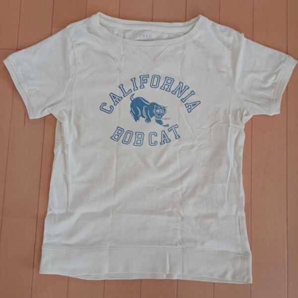 コーエン 半袖Tシャツ レディースM 淡イエロー 訳あり