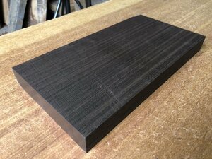 【M876】ウエンジ 厚板 一枚板 材料 天然木 無垢材 木材 希少材 乾燥材 銘木 木工 DIY 340×177×34㎜《 鬼童銘木》