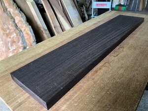 【M372】ウエンジ 厚板 一枚板 材料 天然木 無垢材 木材 希少材 乾燥材 銘木 木工 DIY 910×180×30㎜《 鬼童銘木》