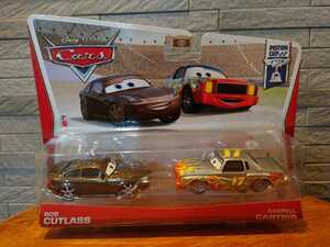 カーズ マテル Mattel BOB CUTLASS and DARRELL CARTRIP