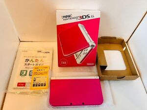 ★新品未使用 Newニンテンドー3DS LL 任天堂 New3DSLL ピンク×ホワイト 送料無料★