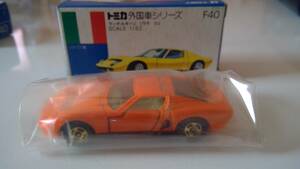 トミカ 日本製 青箱 F４０ ランボルギーニ ミウラ SV 貴重品 オレンジ 他にも希少トミカ出品中
